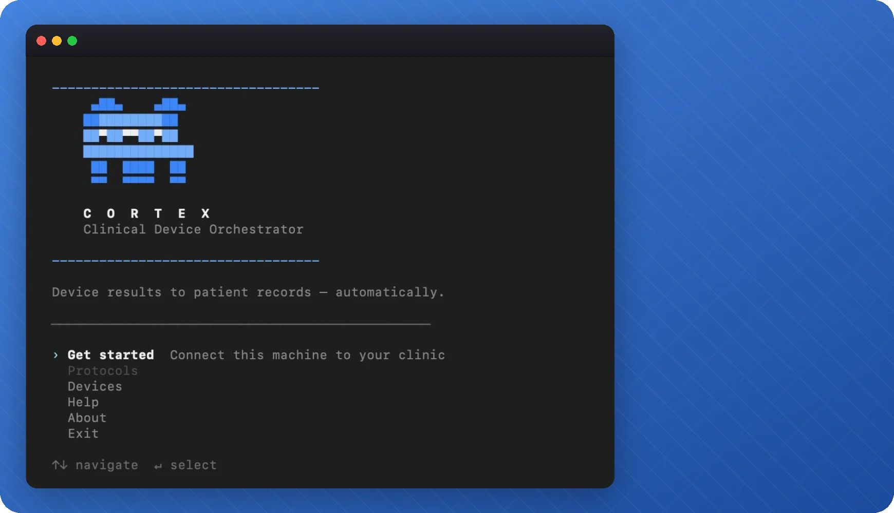 Cortex — Clinical Device Orchestrator