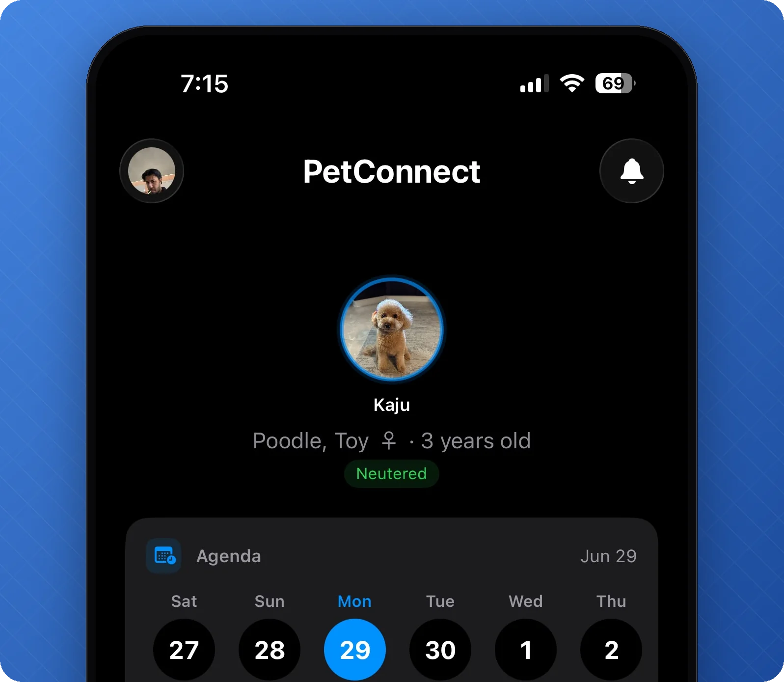 PetConnect — pet sahibi uygulaması